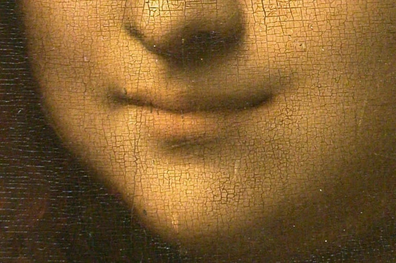 126-La Gioconda-Musée du Louvre, Parigi - dettaglio